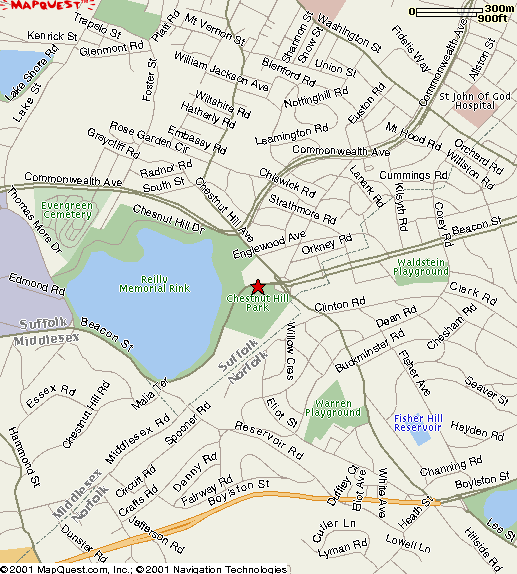 map to Cassidy Fields