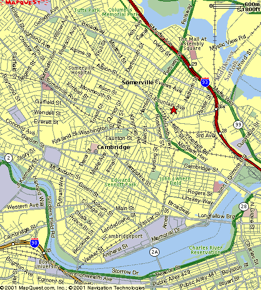 map to Glen St Park